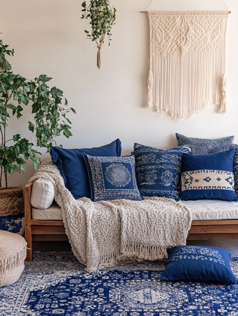 💙 15 Dreamy Blue Boho Living Room Ideas You’ll Love! 🌿